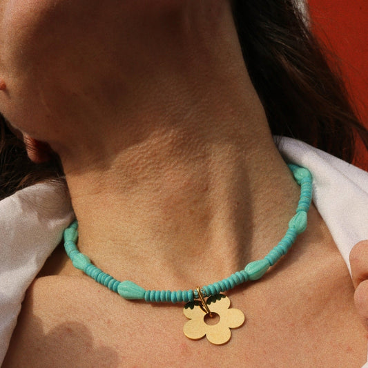 Fleur Turquoise