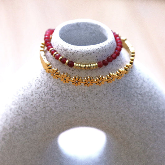 Combo de Bracelets “Éclat Passion"