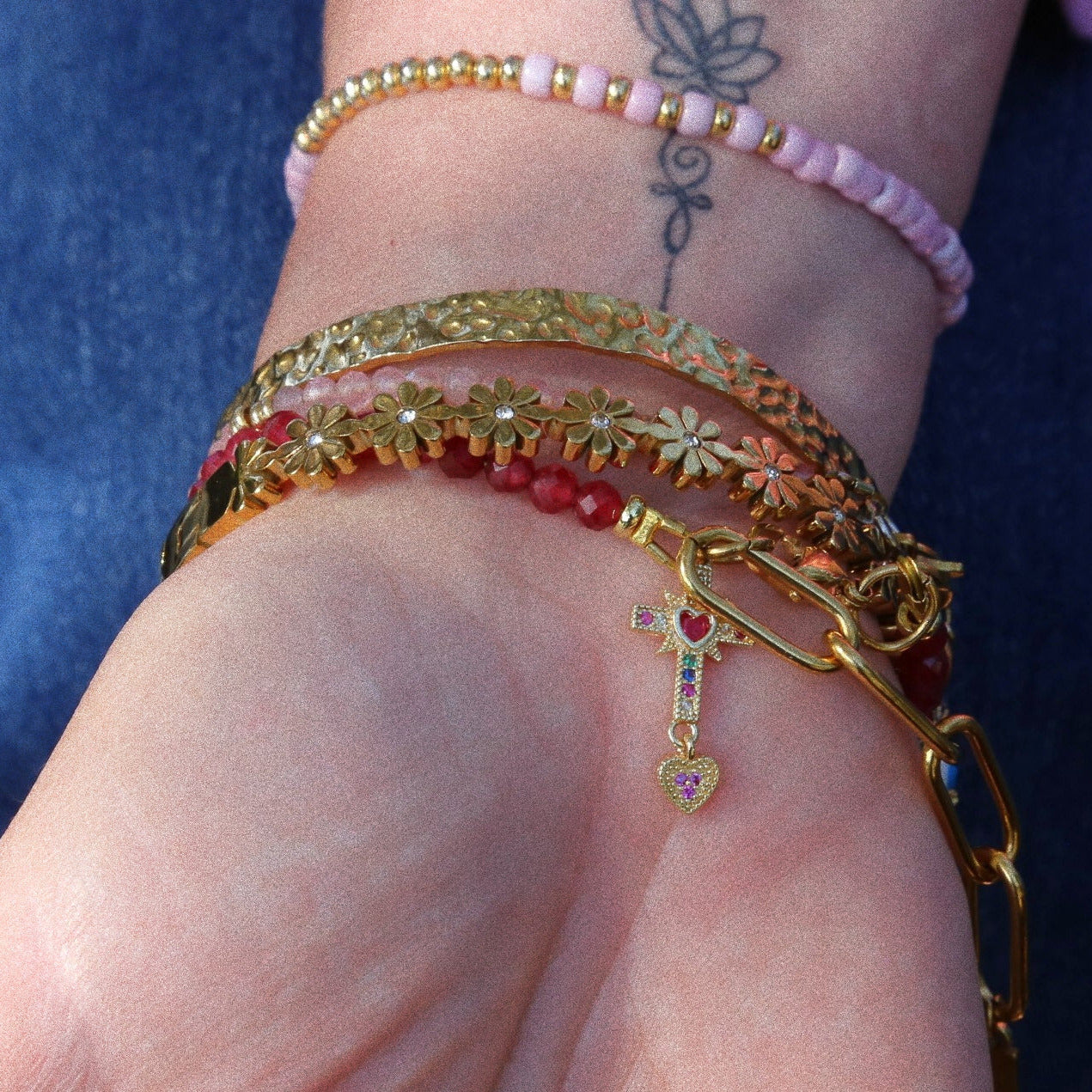 Combo de Bracelets “Éclat Passion"