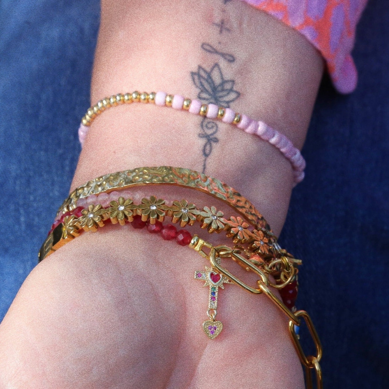 Combo de Bracelets “Éclat Passion"