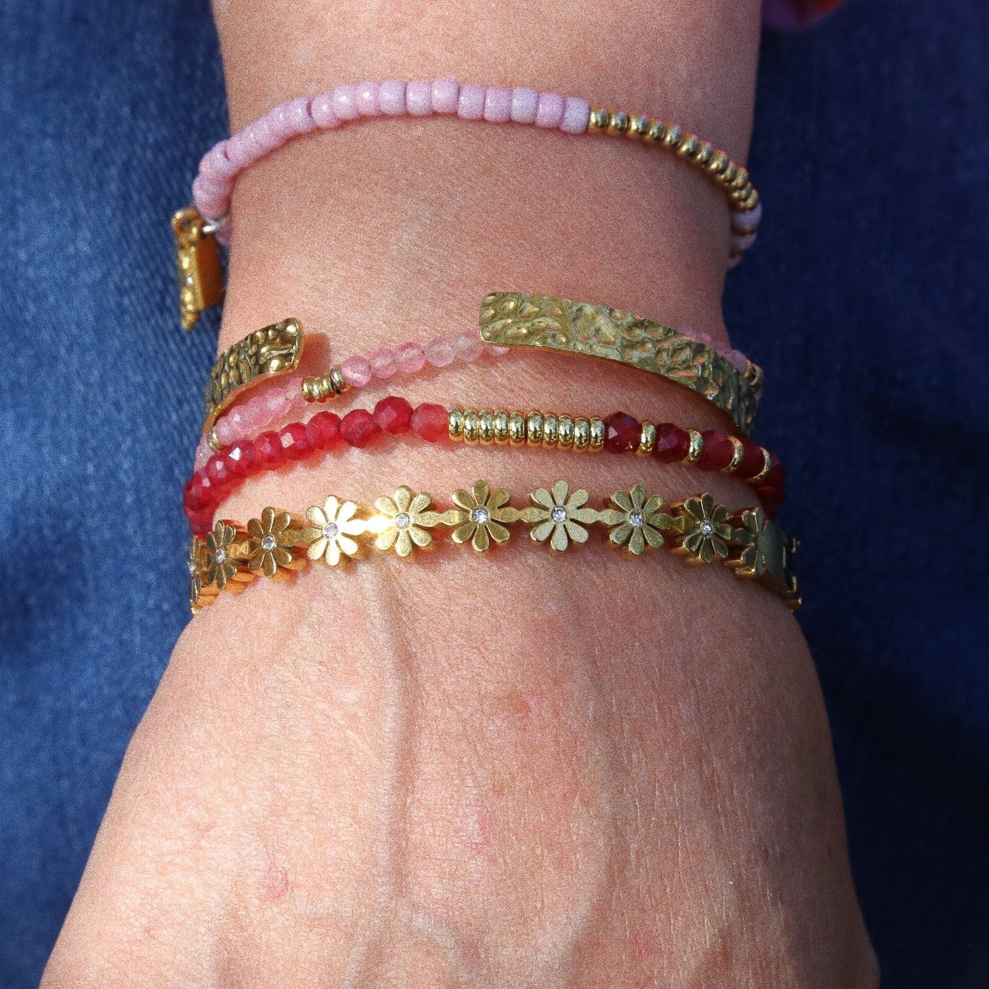Combo de Bracelets “Éclat Passion"