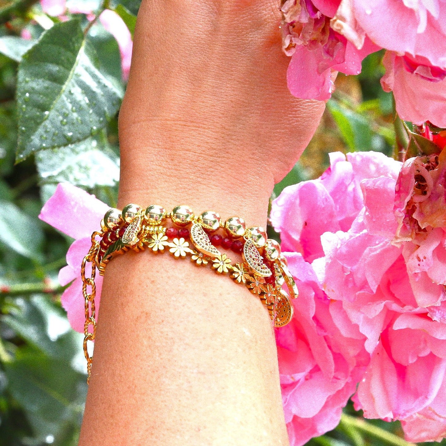 Combo de Bracelets “Éclat Passion"