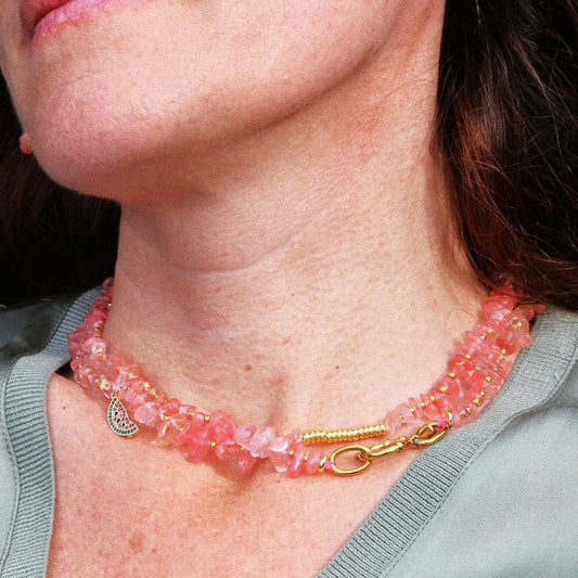 Collier talisman "Douceur d'été
