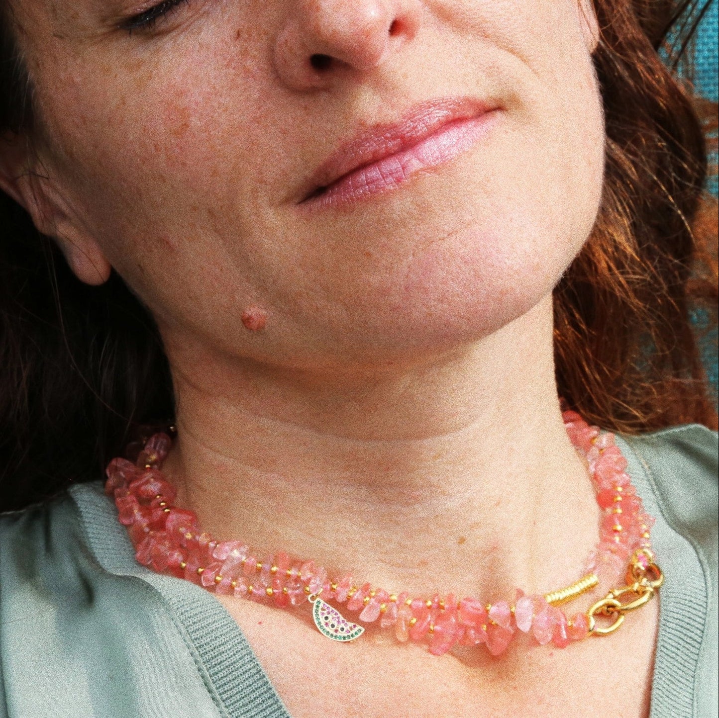 Collier talisman "Douceur d'été