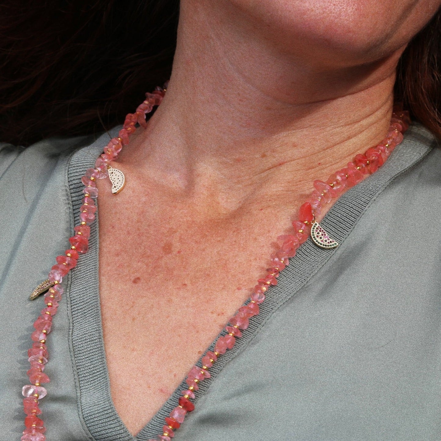 Collier talisman "Douceur d'été