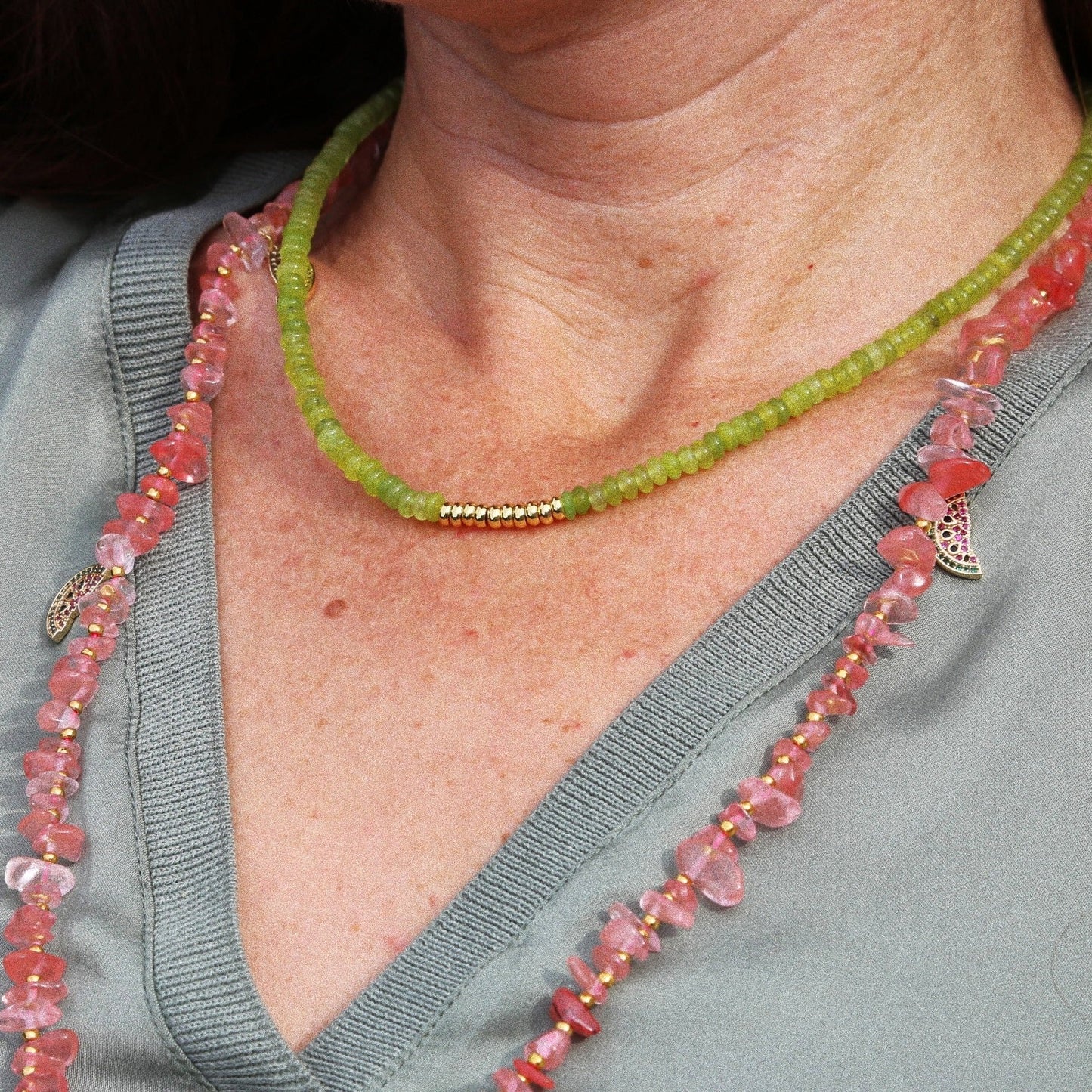 Collier talisman "Douceur d'été