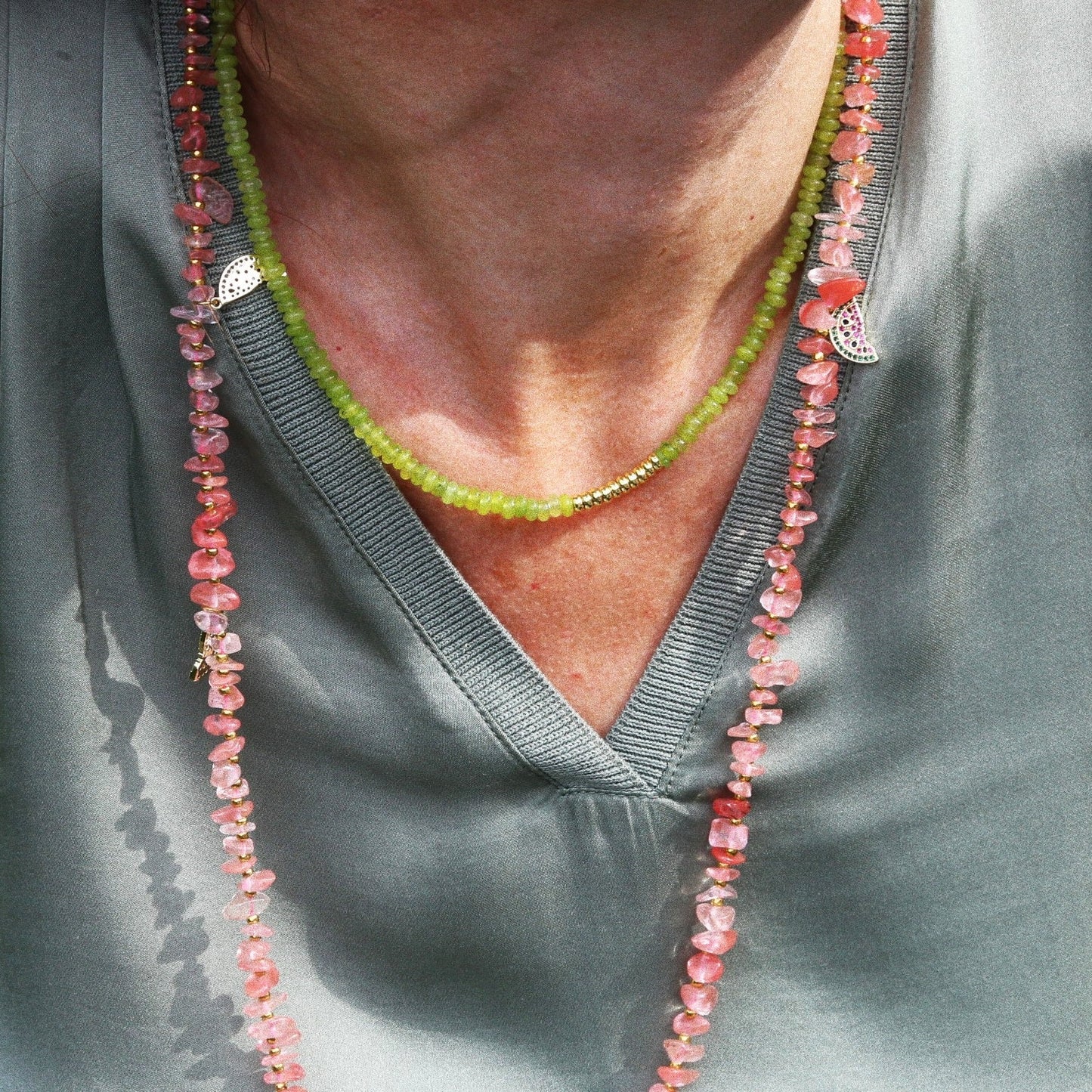 Collier talisman "Douceur d'été