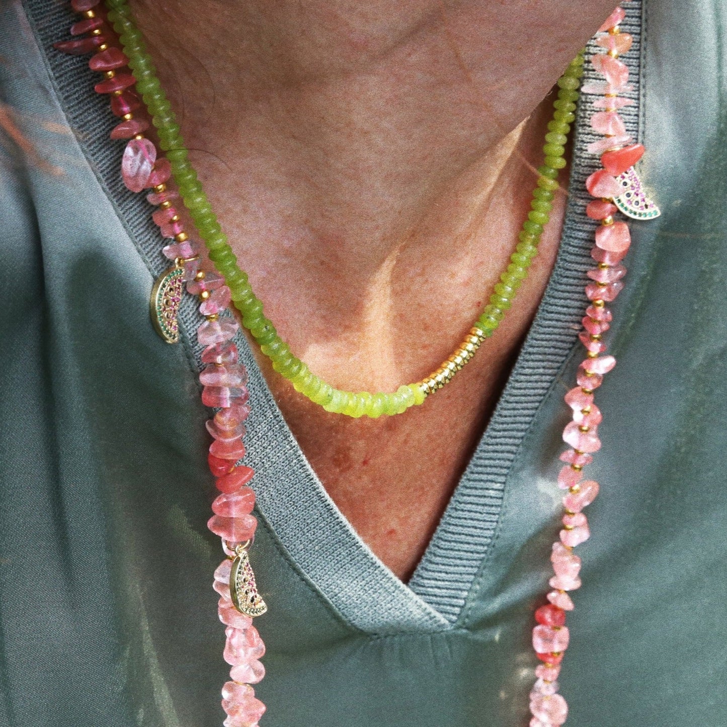 Collier talisman "Douceur d'été