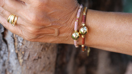 Bracelet – Perles Pin de la Ligne Rouge