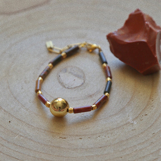 Bracelet – Perles Pin de la Ligne Rouge