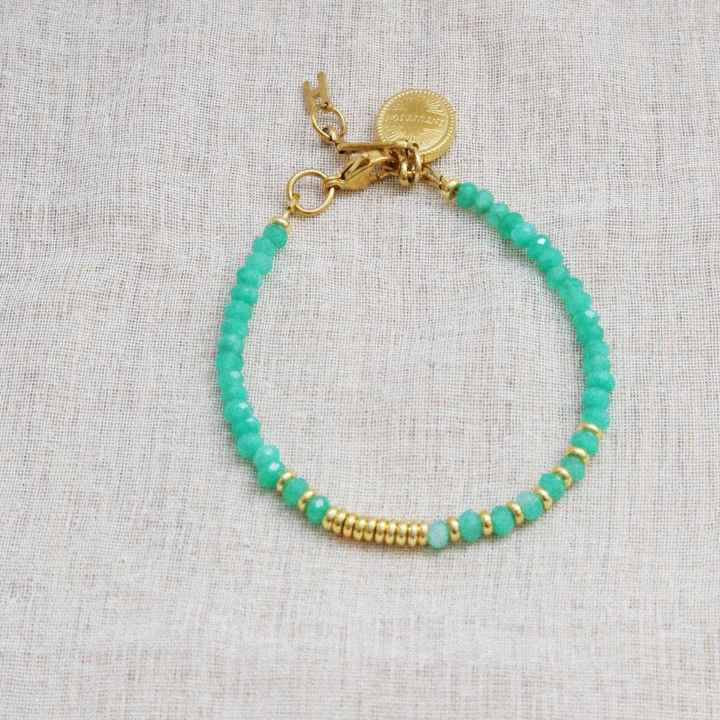 Bracelet Henriette 2-7 – Chrysoprase & Chiffre 111