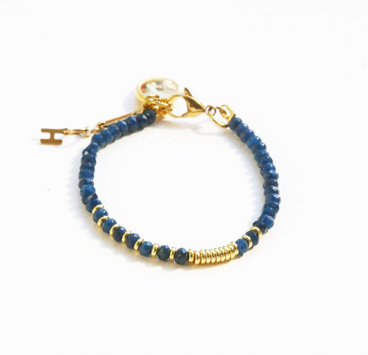 Bracelet Henriette 2-7 – Sodalite & Chiffre 777