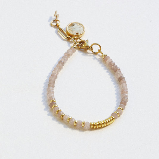 Bracelet Henriette 2-7 – Labradorite & Chiffre 444
