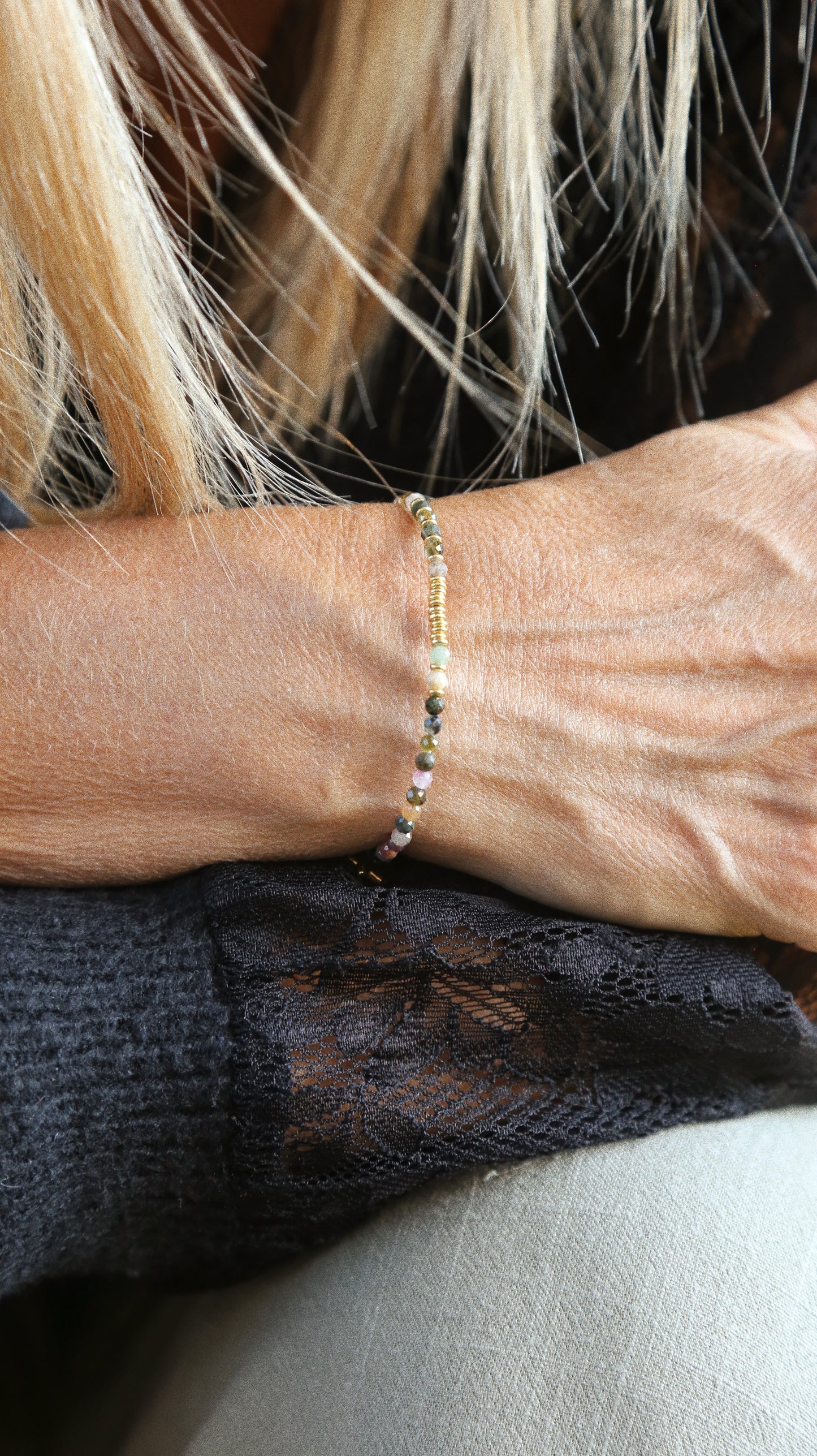 Bracelet Baby H – Tourmaline Multicolore