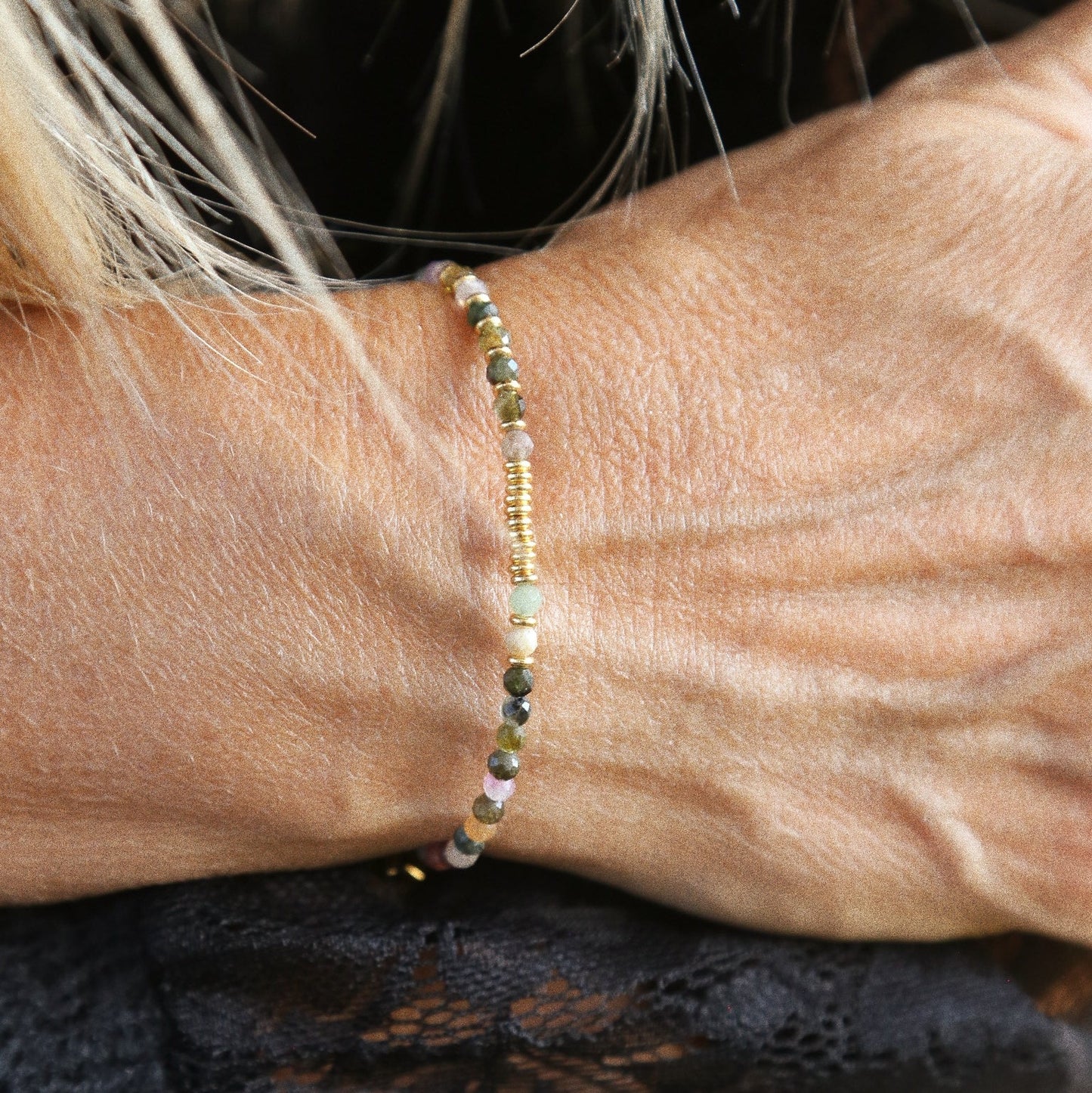 Bracelet Baby H – Tourmaline Multicolore