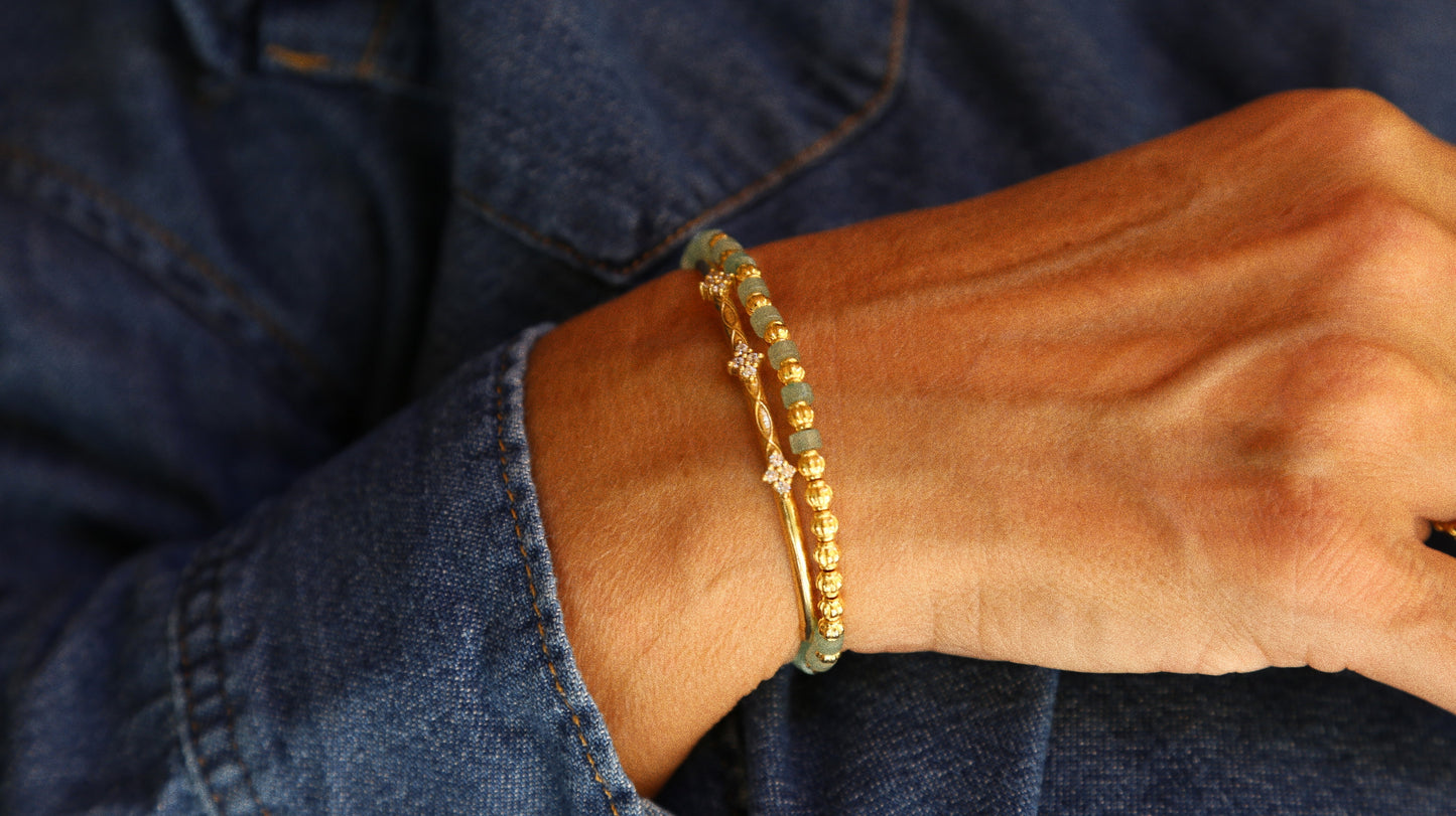 Jonc Minimaliste Zircons