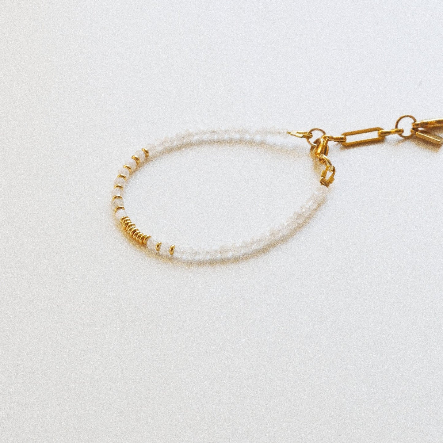 Bracelet Baby H – Quartz Blanc