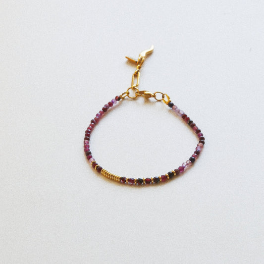 Bracelet Baby H – Agate Violette
