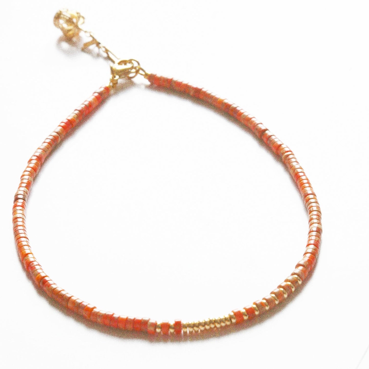 Collier Henriette 2-7 Queen – Jaspe Rouge