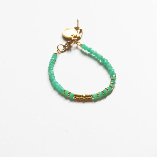 Bracelet Henriette 2-7 – Chrysoprase & Chiffre 111