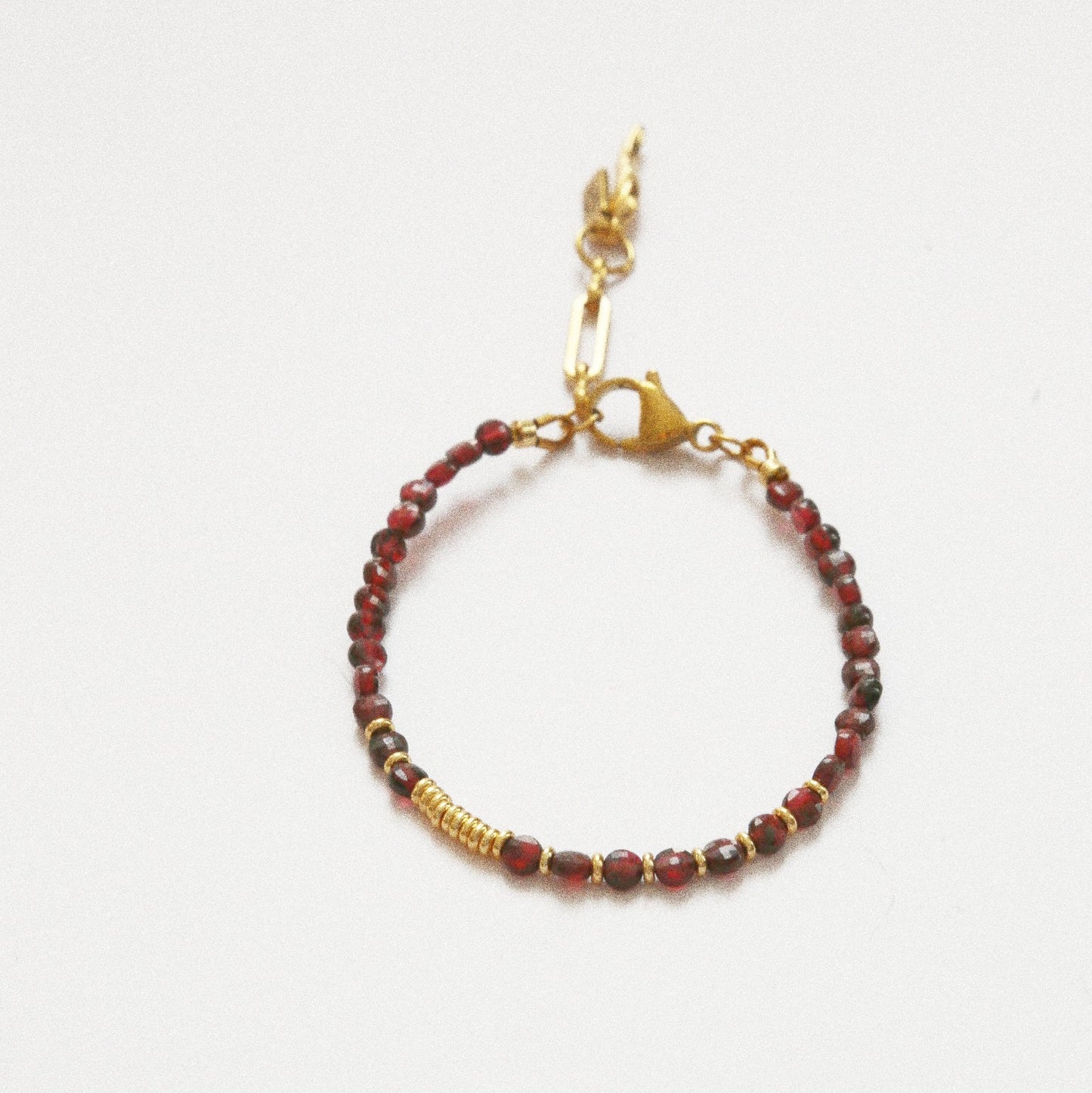 Bracelet Baby H – Grenat