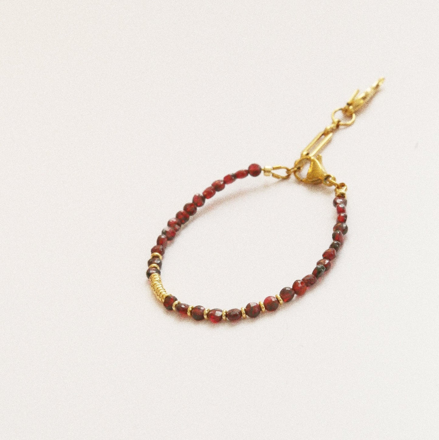 Bracelet Baby H – Grenat