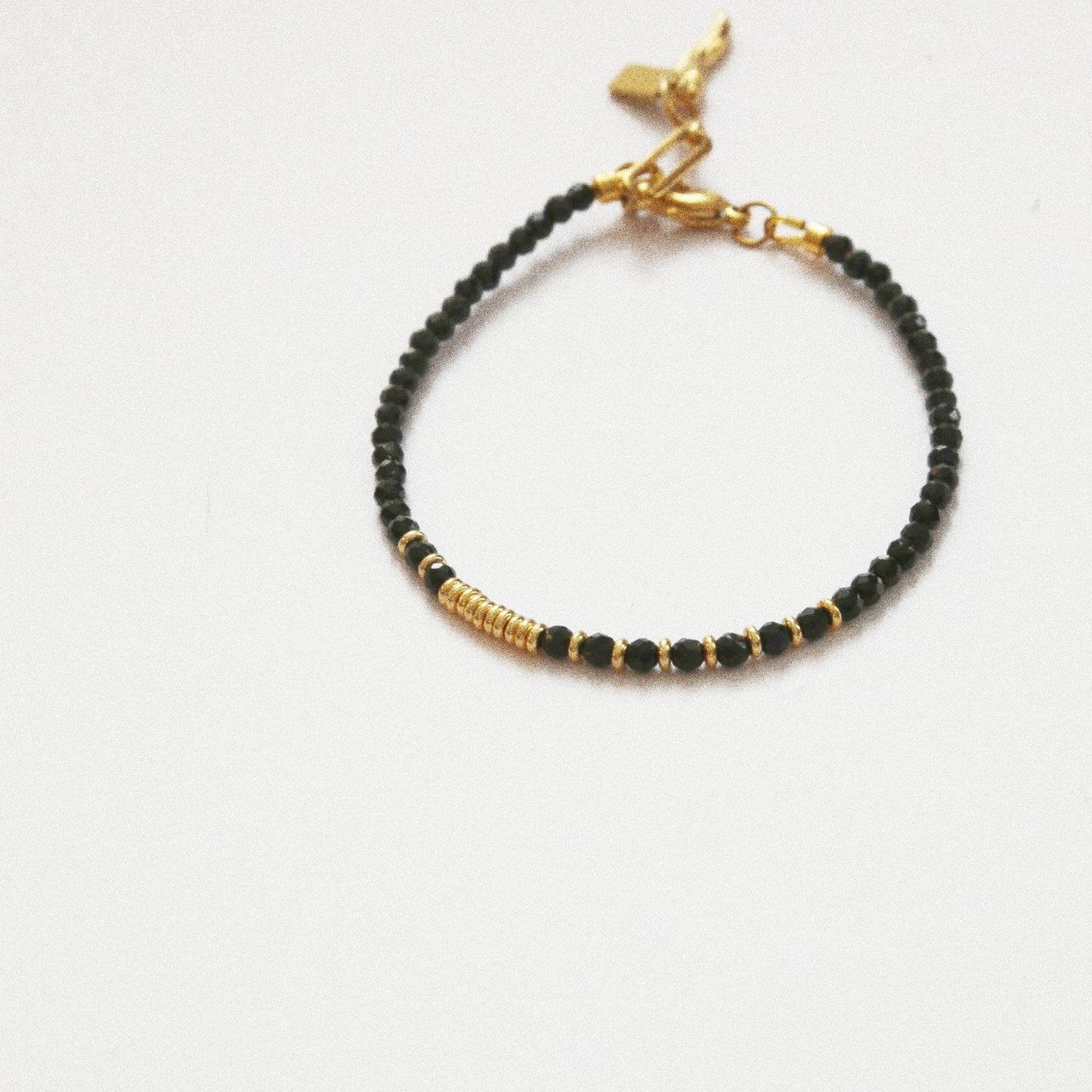Bracelet Baby H – Agate Noire