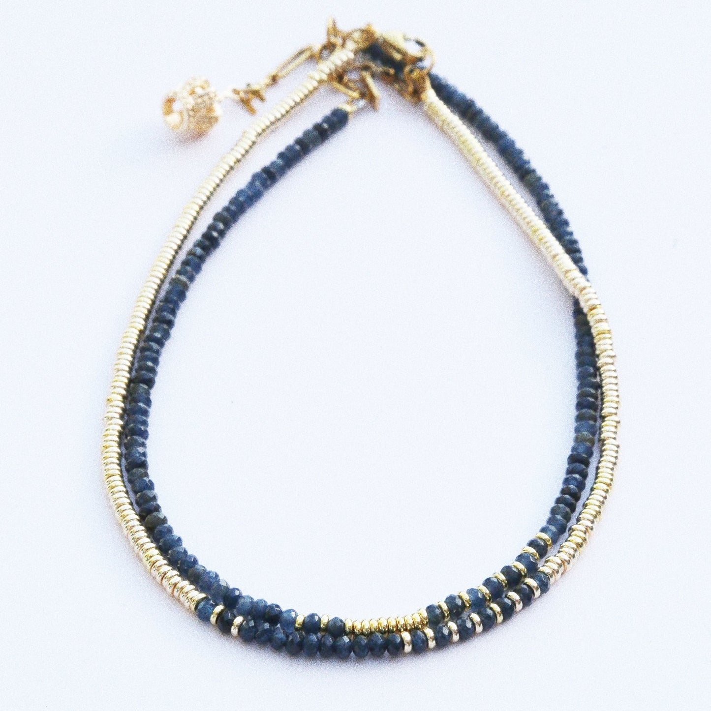 Collier Henriette 2-7 Or – Sodalite