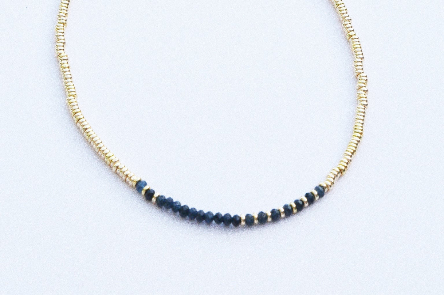Collier Henriette 2-7 Or – Sodalite