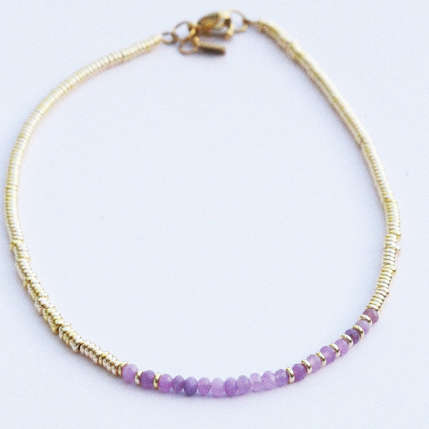 Collier Henriette 2-7 Or – Violet Doux