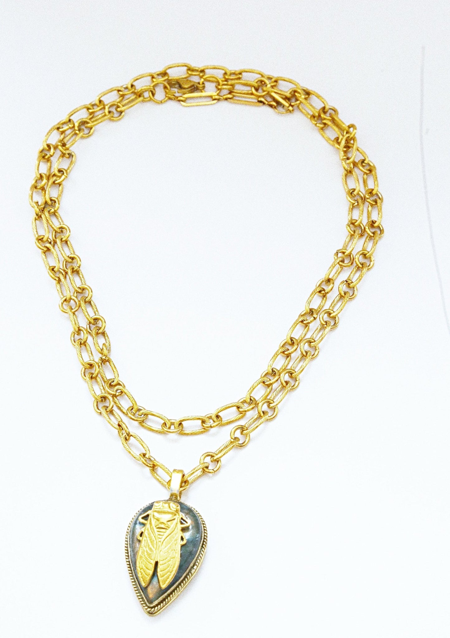 Sautoir Talisman Cigale