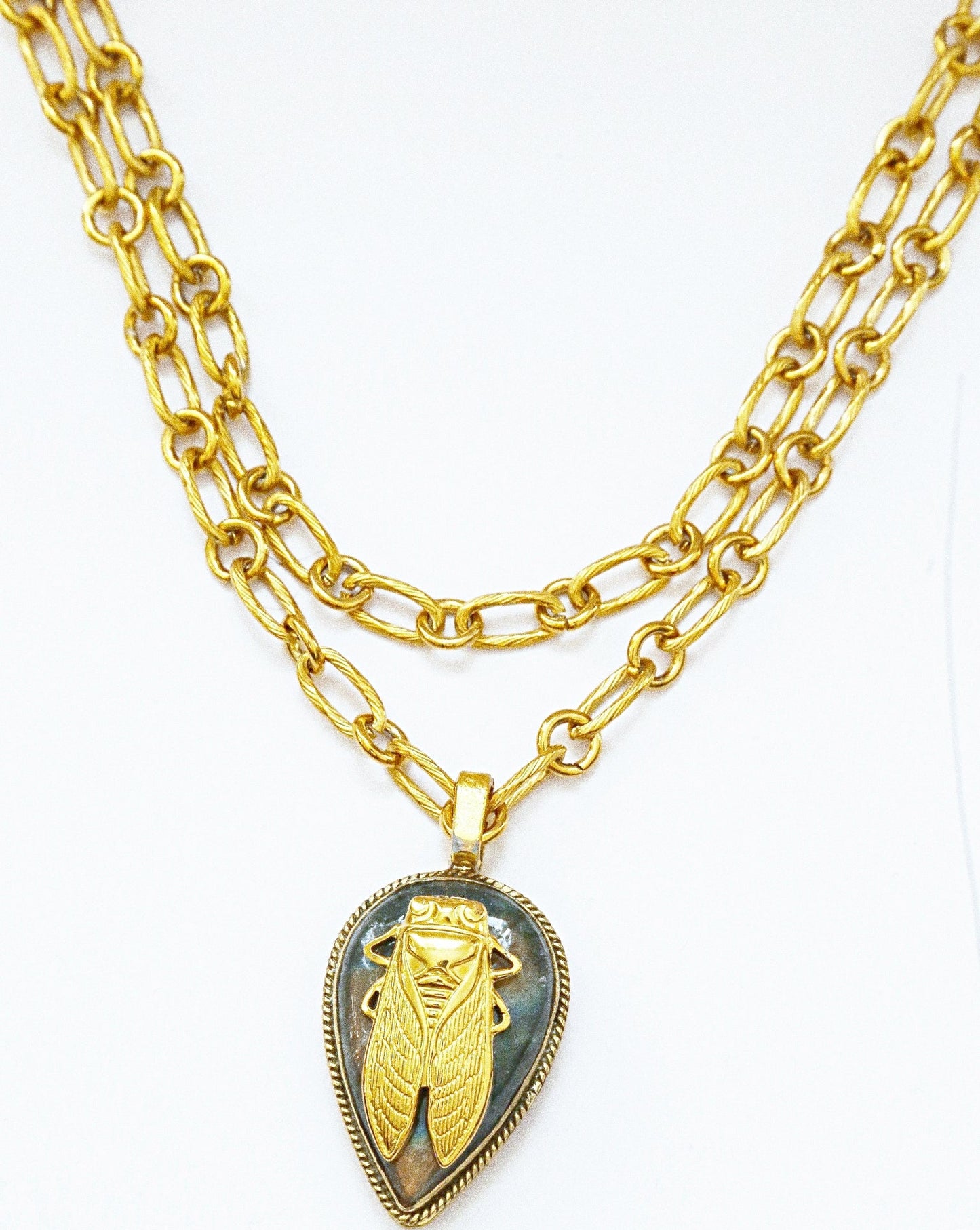 Sautoir Talisman Cigale