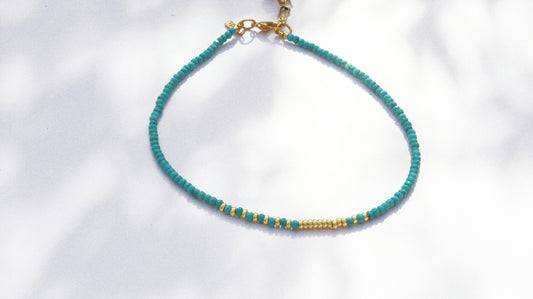 Collier Henriette 2-7 Queen – Turquoise