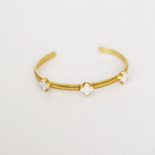 Bracelet Trèfles bohème