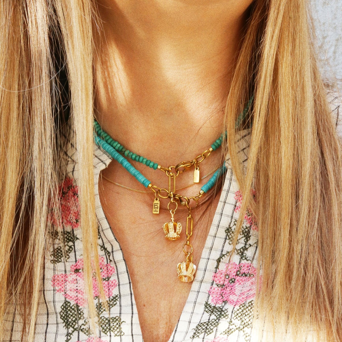 Collier Henriette 2-7 Queen- La Calme