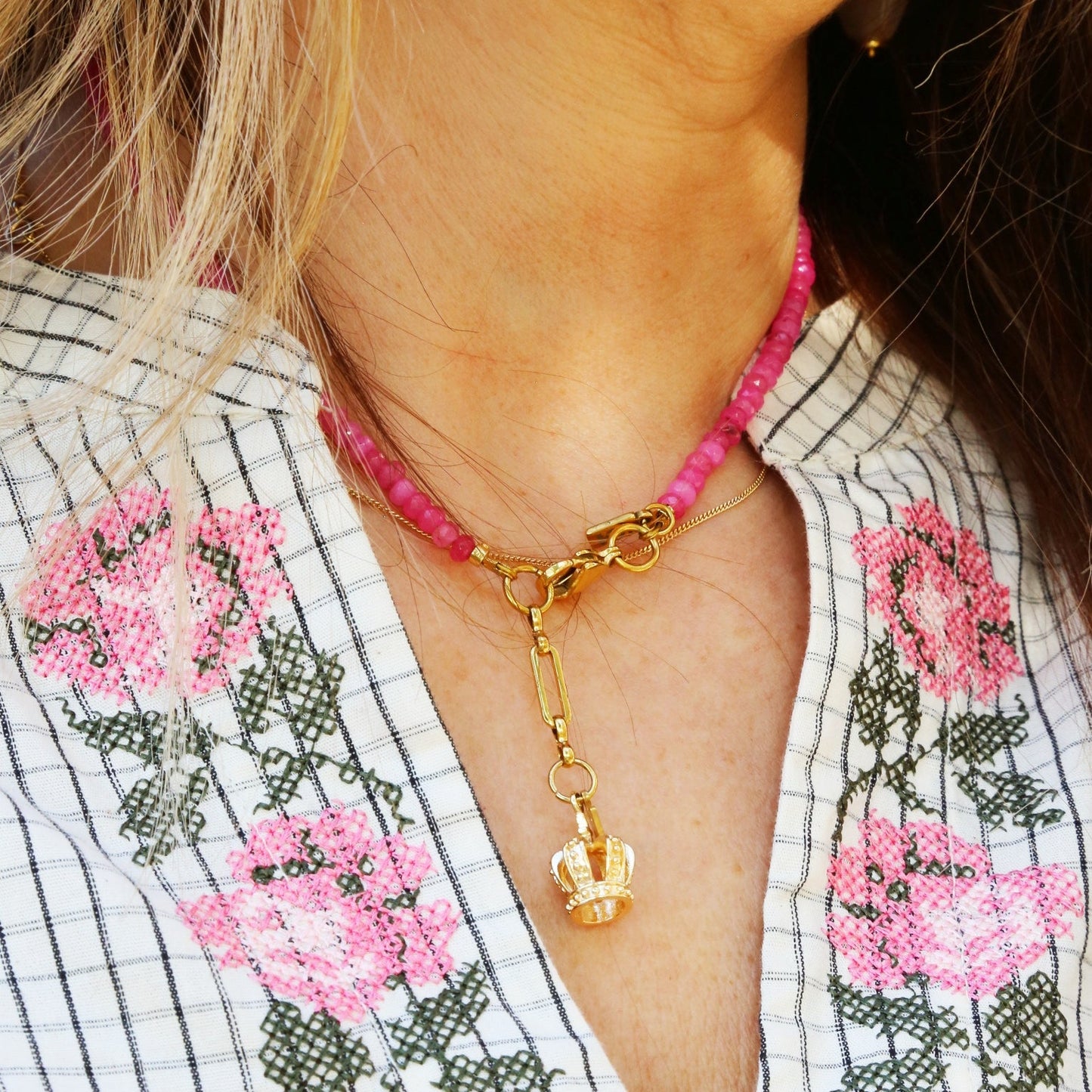 Collier Henriette 2-7 Queen – La Magnétique