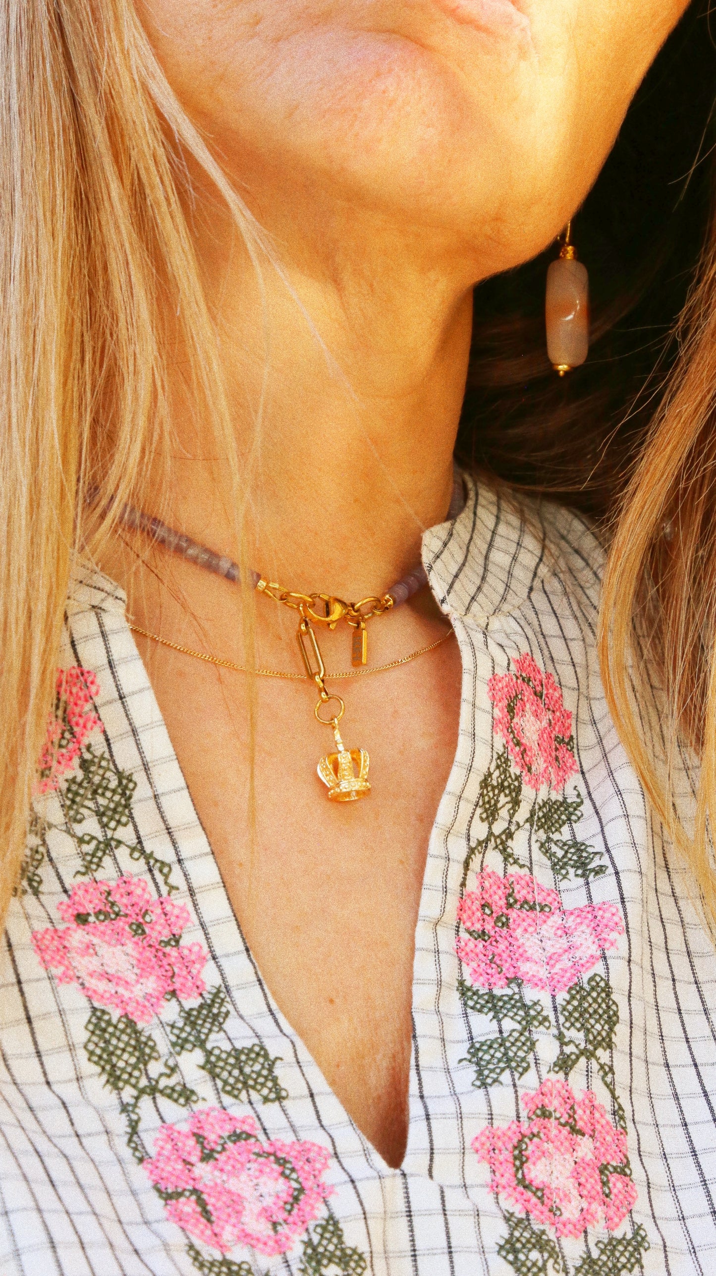 Collier Henriette 2-7 Queen – L’Intuitive