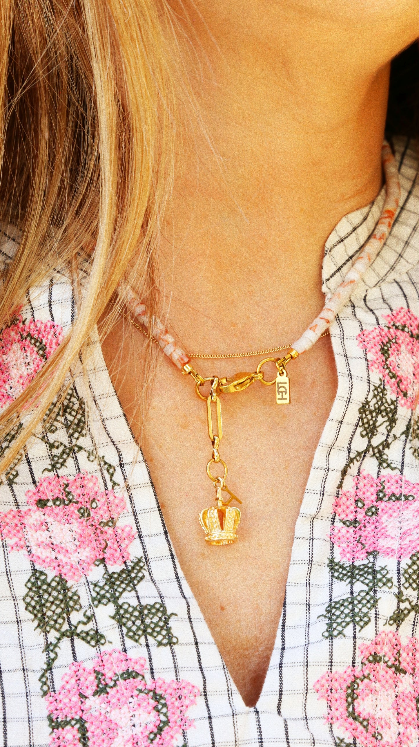 Collier Henriette 2-7 Queen – L’Apaisée