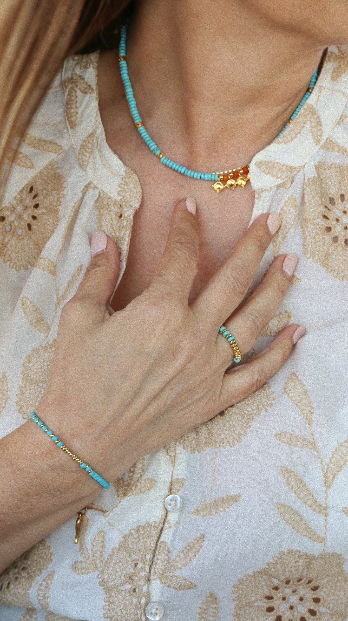 Bague turquoise Farah