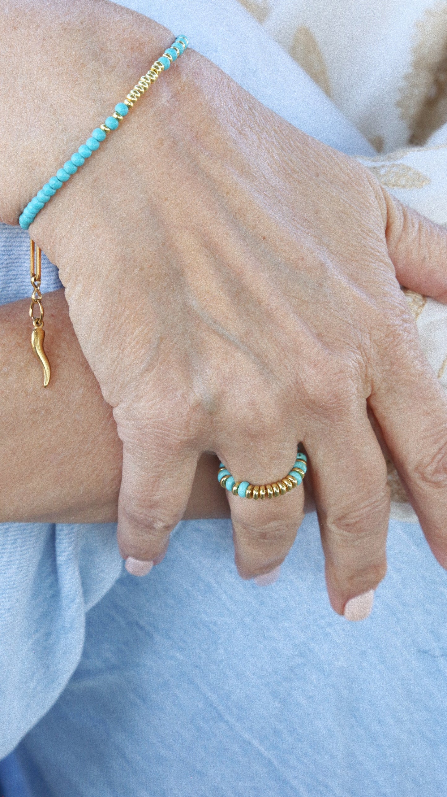 Bracelet Baby H turquoise