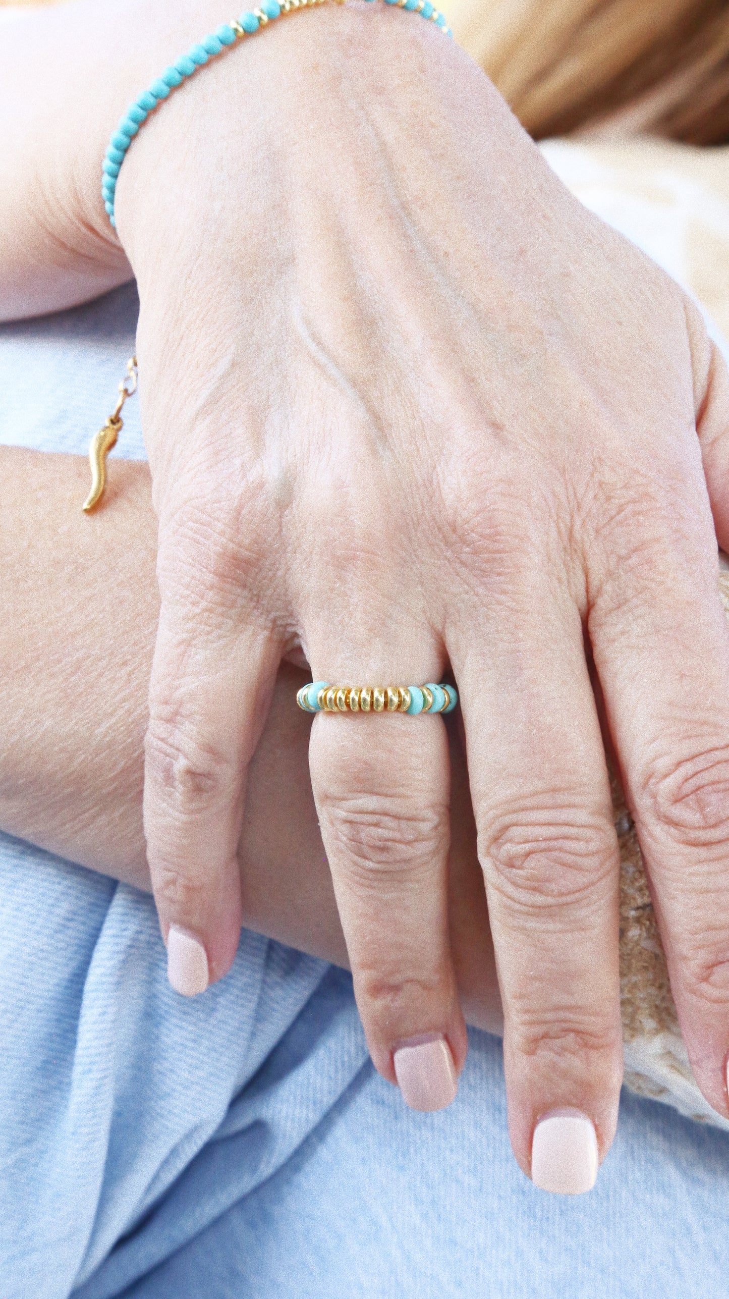 Bague turquoise Farah