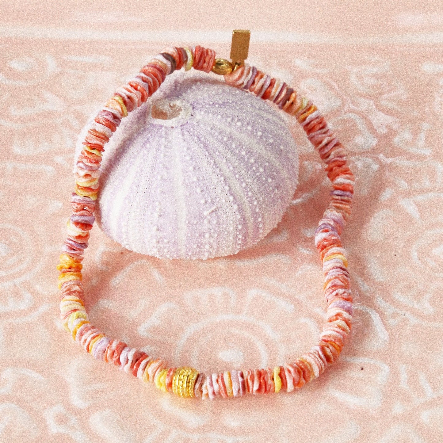 Bracelet de cheville "Sunset Shell"
