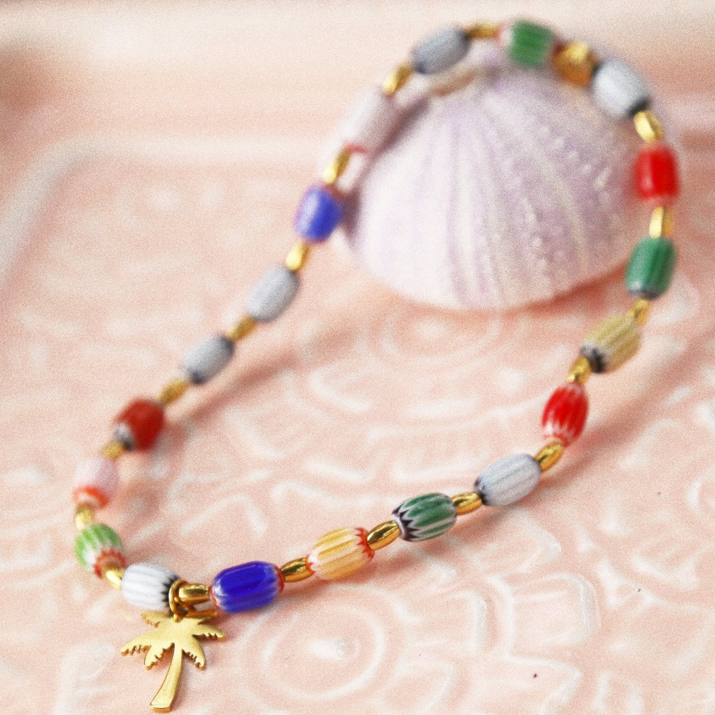 Bracelet de cheville Palmier Bohème