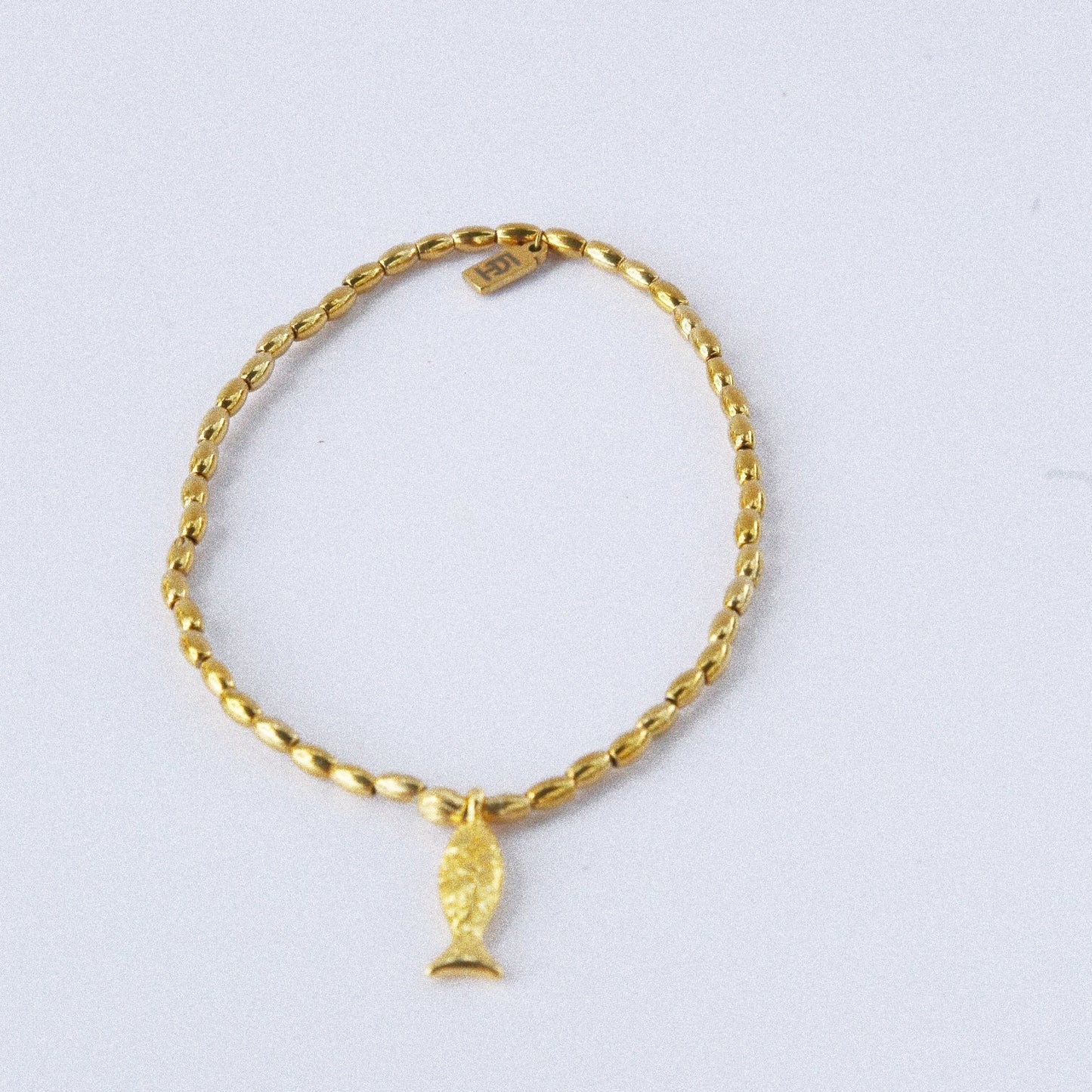 Bracelet de cheville “Poisson Doré”