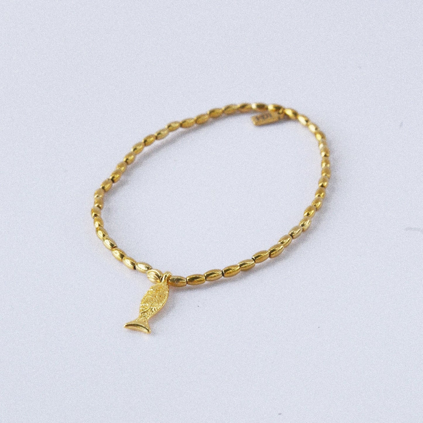 Bracelet de cheville “Poisson Doré”
