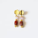 Boucles d’oreilles “Terra Violet