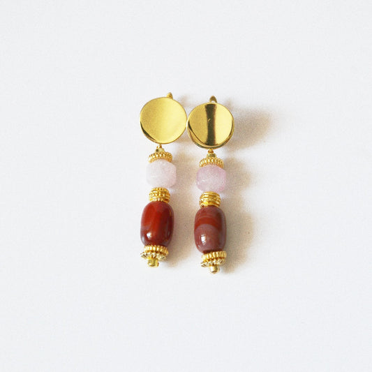 Boucles d’oreilles “Terra Violet