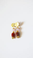 Boucles d’oreilles “Terra Violet