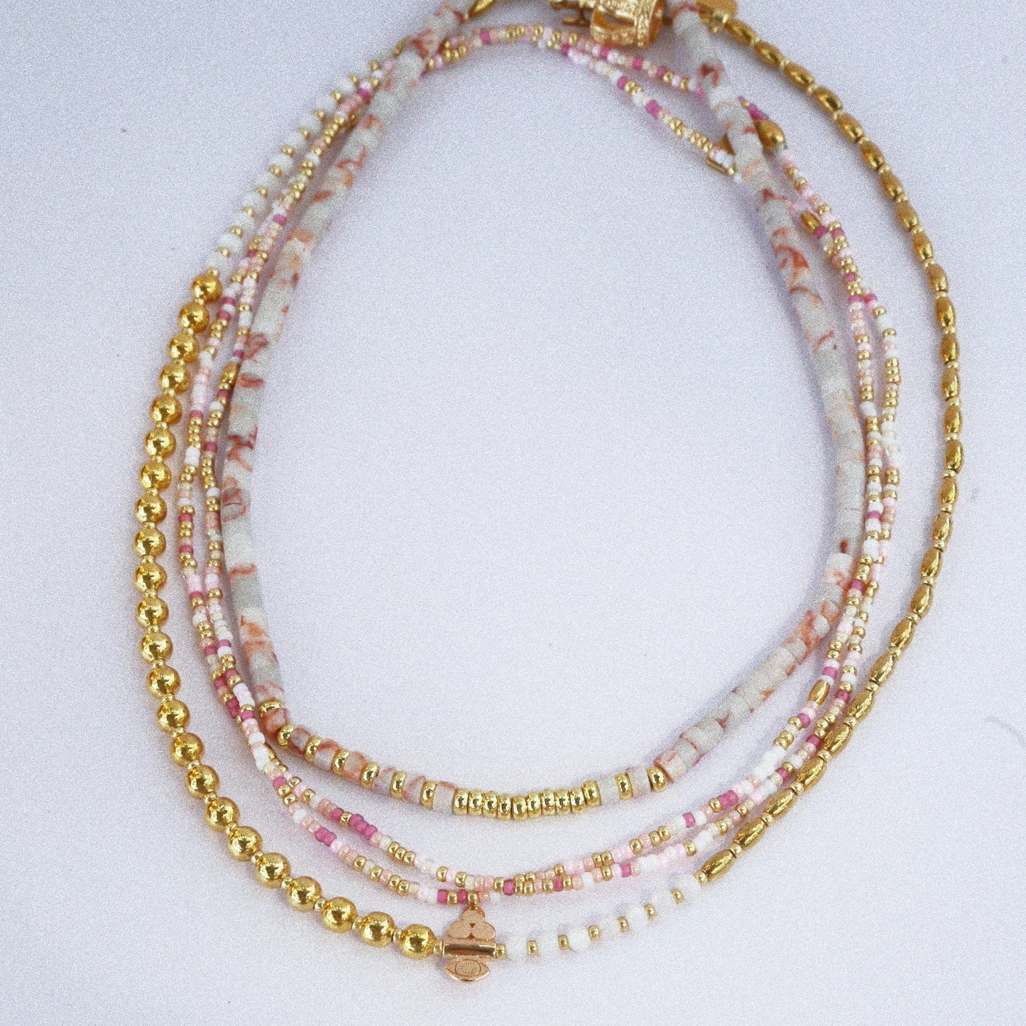 Collier “Code 27” – Quartz Blanc & Œil de Protection