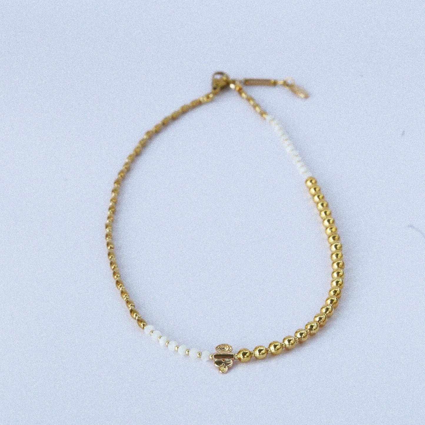 Collier “Code 27” – Quartz Blanc & Œil de Protection